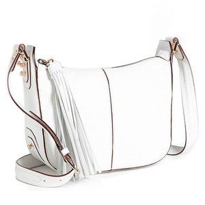 NWOT-Rebecca Minkoff William White Leather Handbag